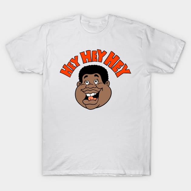 fat albert hey hey hey T-Shirt by Luckyno